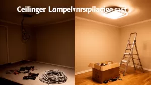 Cena montażu lampy sufitowej