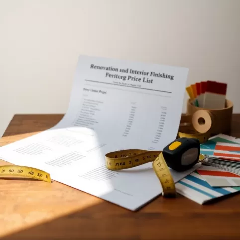 Cennik  Remonty I Wykończenia Wnętrz