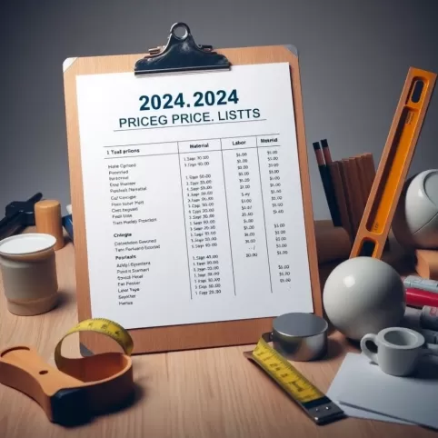 Cennik Usług Remontowo Budowlanych 2024