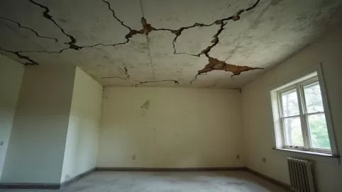 co na krzywy sufit