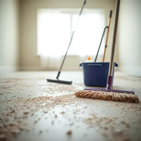 Jak umyć podłogę po remoncie