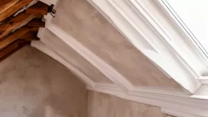 Listwy przysufitowe na poddaszu